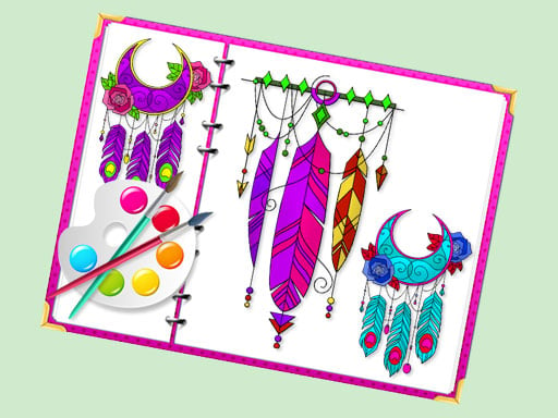 Miraculous Dream Catcher Coloring Book